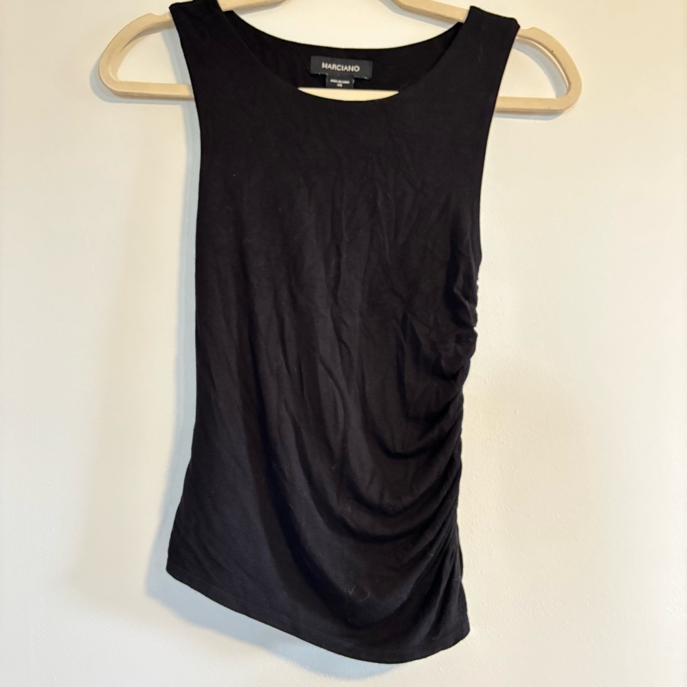 Marciano Elegant Black Tank Top